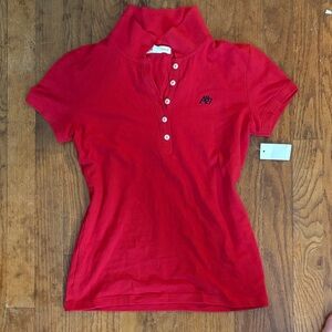 Aeropostale Women's Red A87 Polo